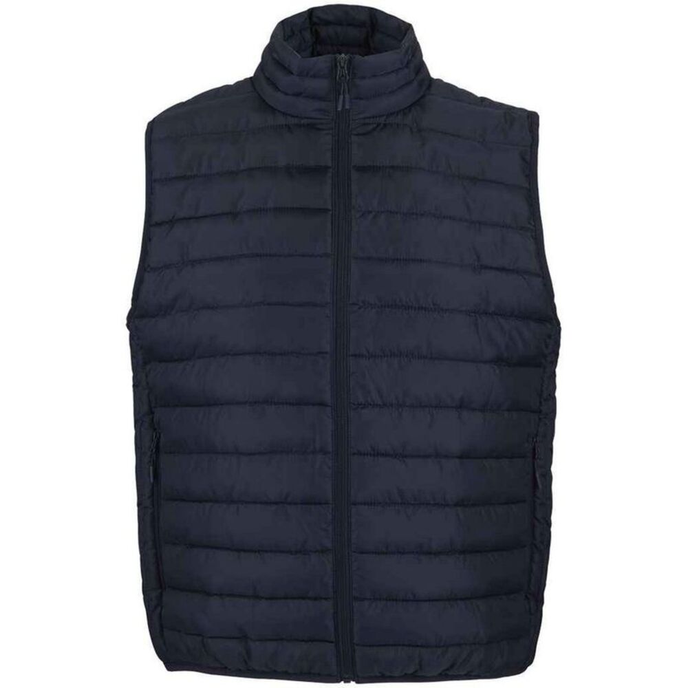 SOLS Mens Stream Body Warmer / French Navy